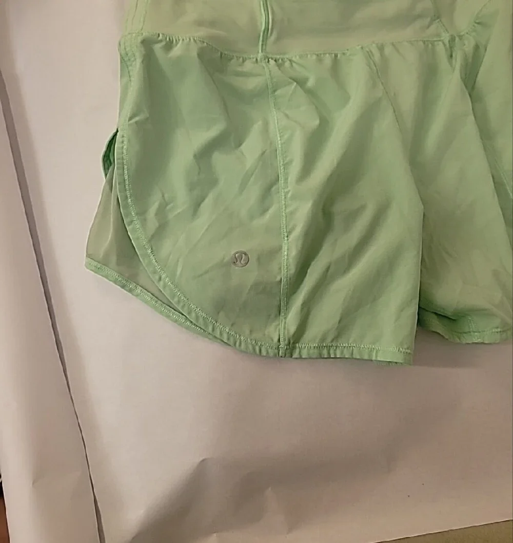 lululemon 💎athletica Mint Green Athletic Shorts